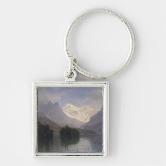 Mountain Scene Sleutelhanger (Voorkant)