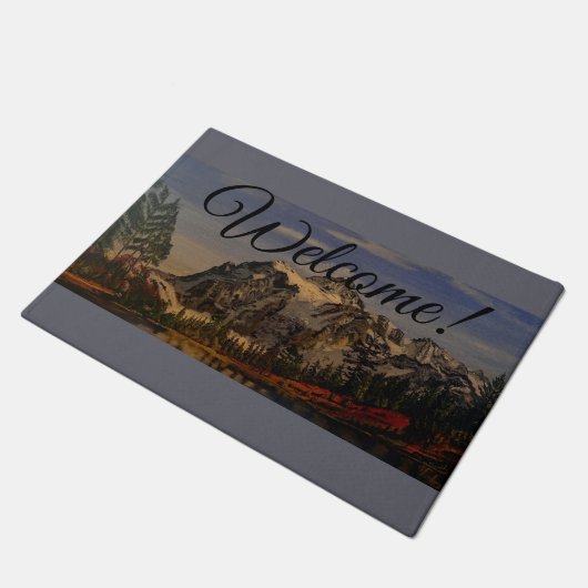 Mountain Scene, van Gary Poling Deurmat (Schuin)
