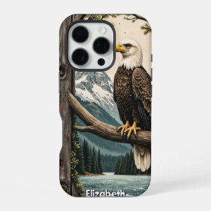 Mountain Sentinel: Adelaarsbaars iPhone 16 Pro Hoesje