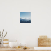 Mountain Silence Panorama Poster (Keuken)