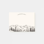 Mountain Sketch, persoonlijk Post-it® Notes (Voorkant)