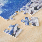 Mountain Snow Colorado kunstpuzzel Legpuzzel (Zijkant)