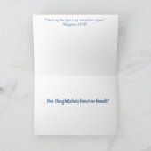 Mountain Splendor Dank u Wenskaart Bedankkaart (Binnen)