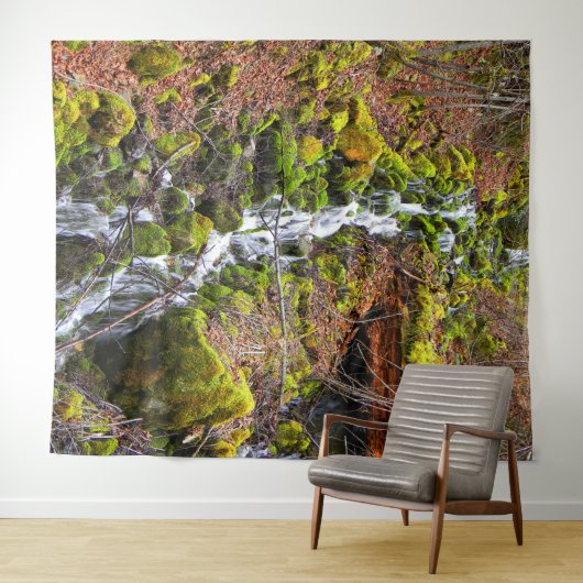 Mountain Spring Waterval.... Wandkleed (In Situ (horizontaal))