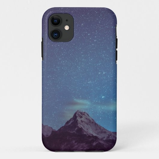 Mountain Starry Silhouette Case-Mate iPhone Case (Achterkant)