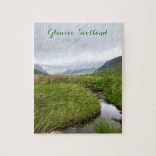 Mountain Stream Glencoe, Schotse Hooglanden Legpuzzel