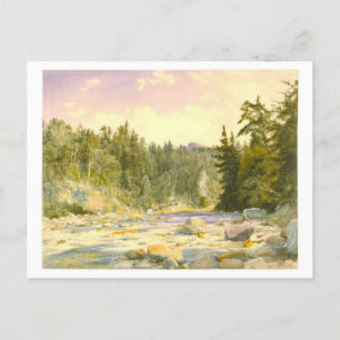 Mountain Stream schilderij Briefkaart
