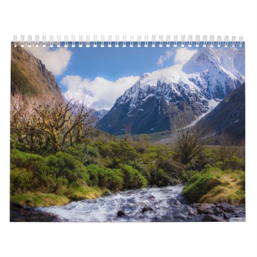 Mountain Streams Natuur Lover's kalender (Hoes)