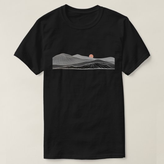 Mountain Sun T-shirt (Design voorkant)