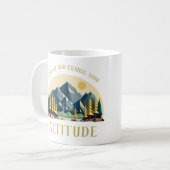 Mountain Sunrise Hiker Koffiemok (Voorkant links)