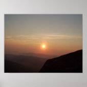 Mountain Sunrise Poster (Voorkant)