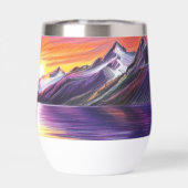 Mountain Sunset (Achterkant)