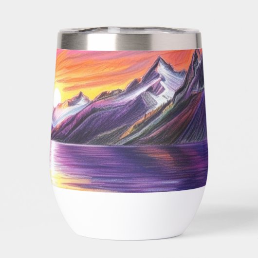 Mountain Sunset (Achterkant)