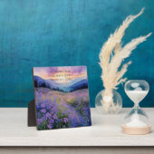 Mountain Sunset Christelijke Plaque Fotoplaat (Insitu)