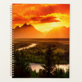 Mountain Sunset Planner (Voorkant)