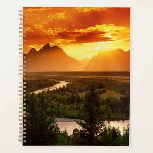 Mountain Sunset Planner (Voorkant)