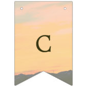 Mountain Sunset Vlaggetjes (Eerste vlag)