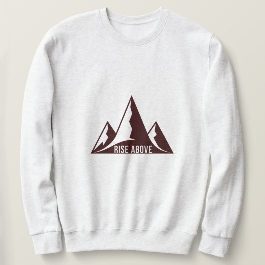 Mountain Sweatshirt – Adventure & Nature (Design devant)