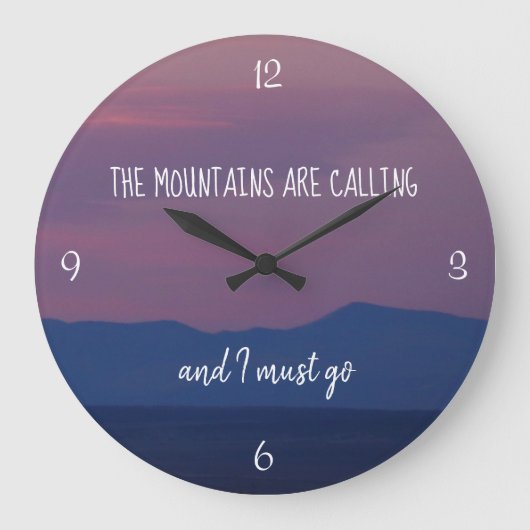 Mountain Thleed, Mountain Time Clock Grote Klok (Voorkant)