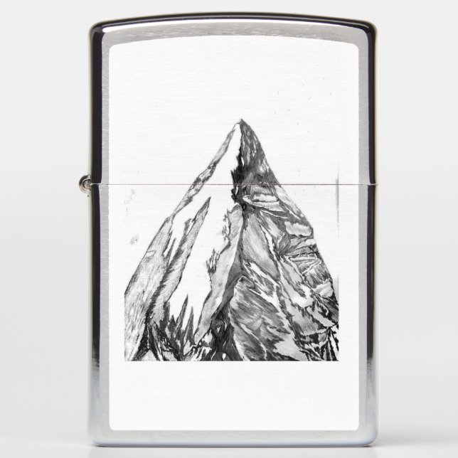 Mountain Top Zippo Lighter (Voorkant)