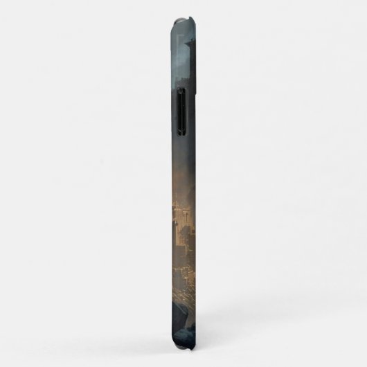 Mountain Town Siege Case-Mate iPhone Case (Achterkant/rechts)