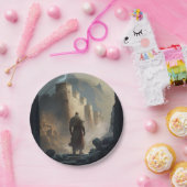 Mountain Town Siege Papieren Bordje (Feest)