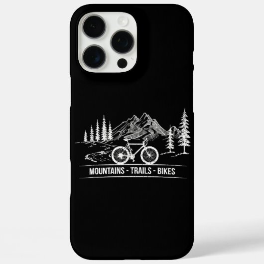 Mountain Trail Bikes - Fietser Fietser Fiets Case-Mate iPhone Case (Achterkant)