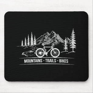 Mountain Trail Bikes - Fietser Fietser Fiets Muismat