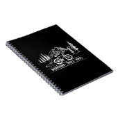 Mountain Trail Bikes - Fietser Fietser Fiets Notitieboek (Rechterzijde)