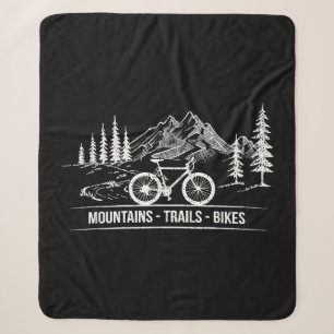 Mountain Trail Bikes - Fietser Fietser Fiets Sherpa Deken