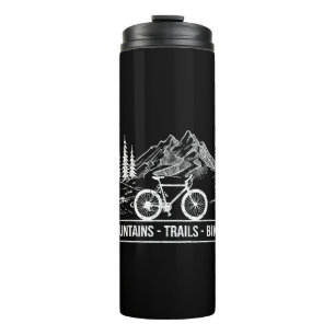 Mountain Trail Bikes - Fietser Fietser Fiets Thermosbeker