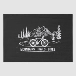 Mountain Trail Bikes - Fietser Fietser Fiets Tissuepapier