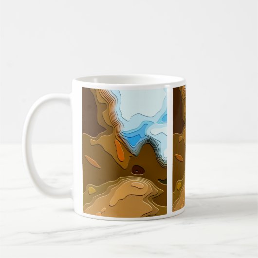 MOUNTAIN TRAIL CAFÉ MUG (Gauche)