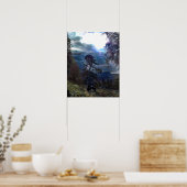 MOUNTAIN TRAIL POSTER (Keuken)
