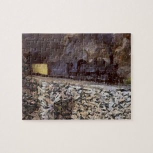 Mountain Train Puzzle Legpuzzel