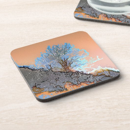 MOUNTAIN TREE BIER ONDERZETTER (Linkerzijde)