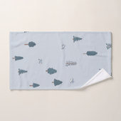 Mountain Tree Blue Bird Boy Badkamer Bad Handdoek (Handdoek)