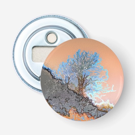 MOUNTAIN TREE BUTTON FLESOPENER (Voorkant)
