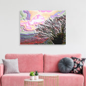 MOUNTAIN TREE CANVAS AFDRUK (Insitu (Woonkamer))