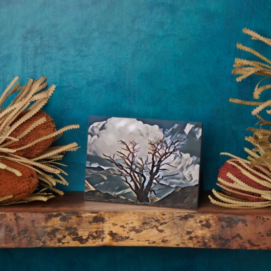 MOUNTAIN TREE FOTOPLAAT (Zijkant)