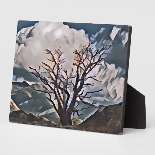 MOUNTAIN TREE FOTOPLAAT (Zijkant)
