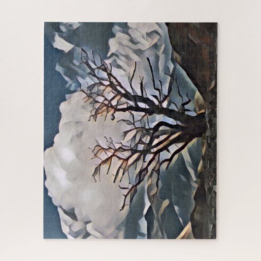 MOUNTAIN TREE LEGPUZZEL (Verticaal)