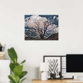 MOUNTAIN TREE POSTER (Thuiskantoor)