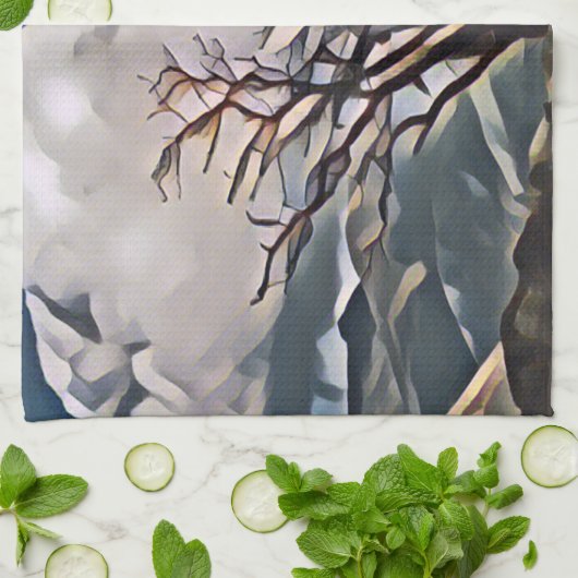 MOUNTAIN TREE THEEDOEK (Gevouwen)