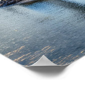 Mountain Uitzicht Art Poster (Hoek)