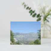 Mountain Uitzicht Briefkaart! Briefkaart (Staand voorkant)