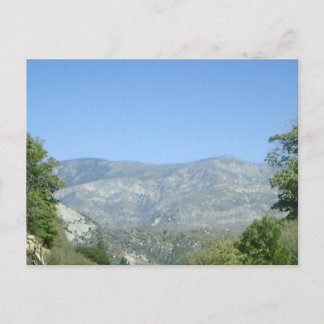 Mountain Uitzicht Briefkaart! Briefkaart