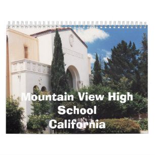 Mountain Uitzicht High School 1970 - 80's Kalender