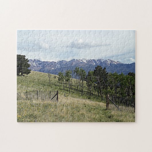 Mountain Uitzicht Puzzle Legpuzzel (Horizontaal)