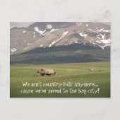 Mountain Valley Landschap Bewegende aankondiging (Voorkant)